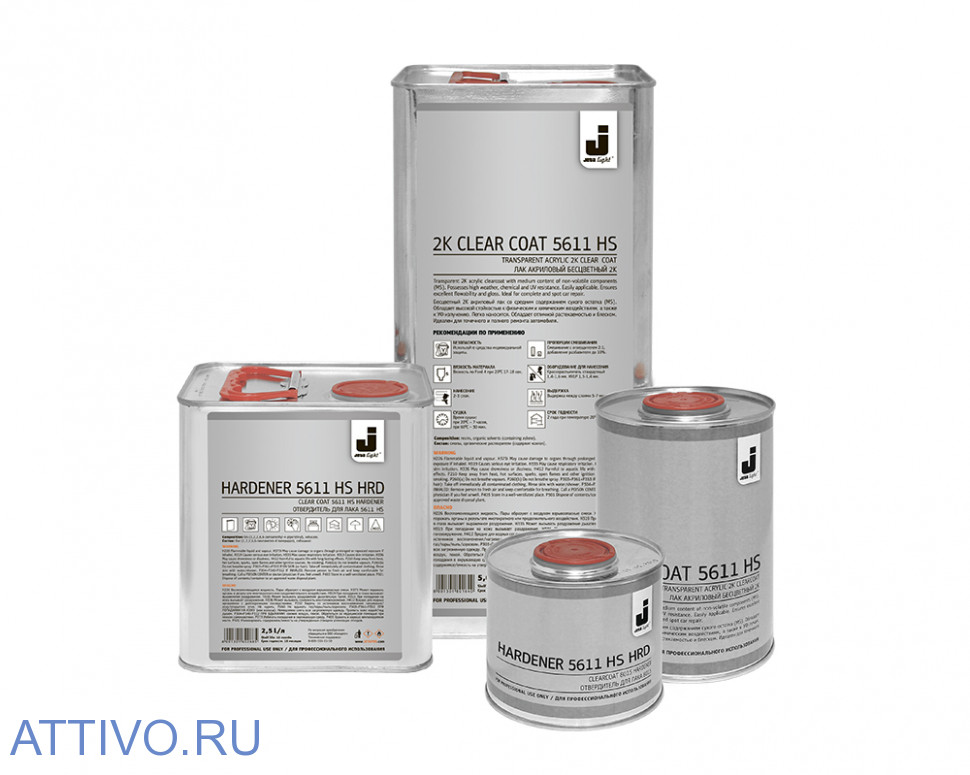 Прозрачный лак JETA Light HS 5611 (8004)