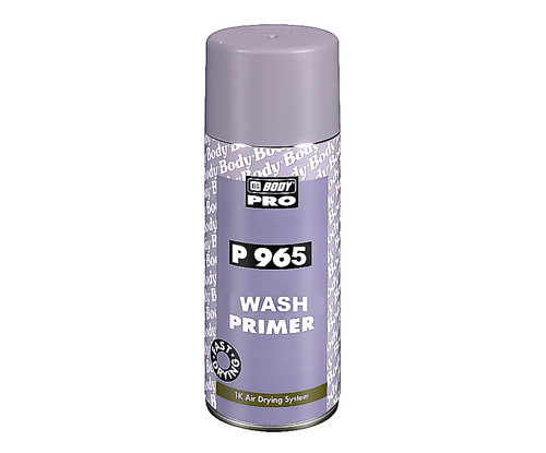 Аэрозольный грунт Body 965 WASH PRIMER кислотный 1К (прозр.) (0,4л)