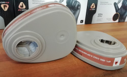 Фильтр противогазовый Jeta Safety для защиты от органических газов и паров класса А1 6510 в упаковке 2шт