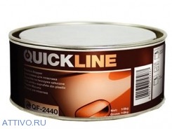Шпатлёвка Quickline QF-2440 для пластиков 