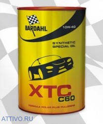 Моторное масло BARDAHL XTC C60 10W-40